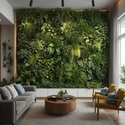 Artificial Flower Vertical Garden Tiles